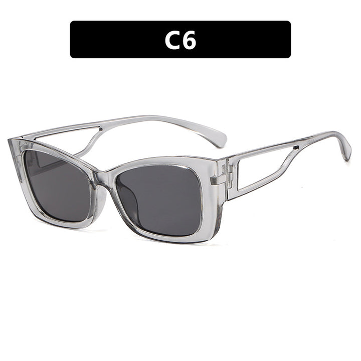 Women's fashionable cat-eye sunglasses with stylish frame and UV protection Bowlift