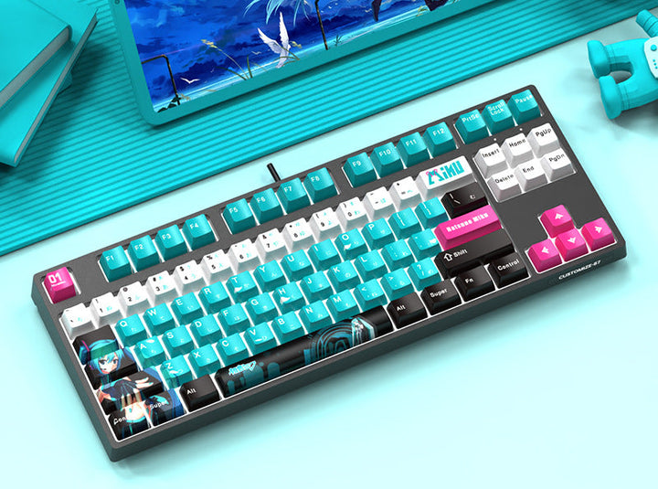 87-Key Custom Mechanical Keyboard Bowlift