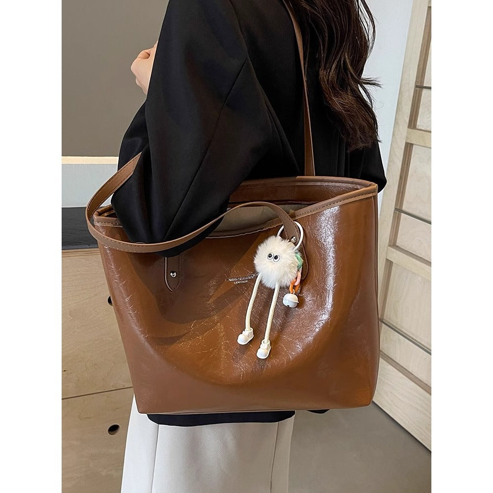 Premium Textured Tote Bag Bowlift