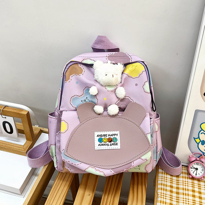Cute Plush Animal-Themed Mini Backpack Bowlift
