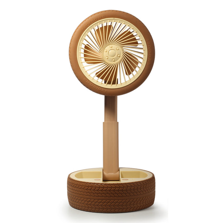 Unisex Funny Stand Fan in Tire Design Bowlift