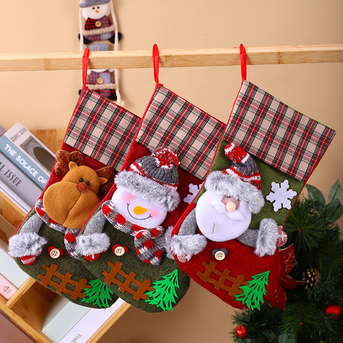 Christmas stocking with creative designs Bowlift