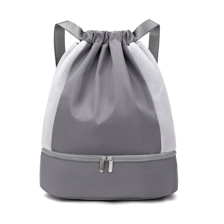 Lightweight Mesh Drawstring Backpack Bowlift