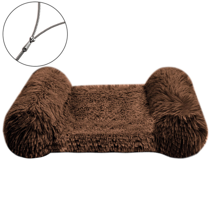 Plush Comfort Dog Bed