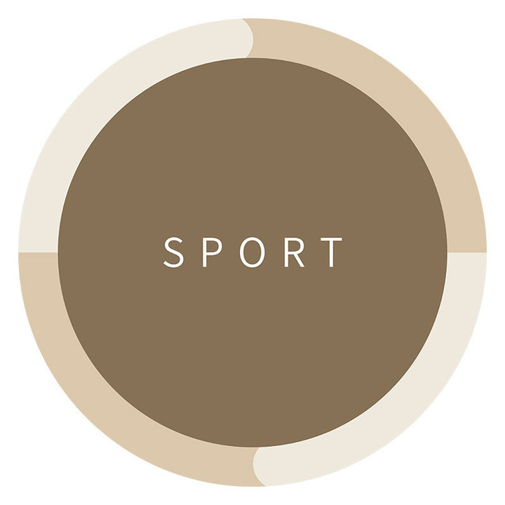 Abstract Sports-Themed Area Mat Bowlift