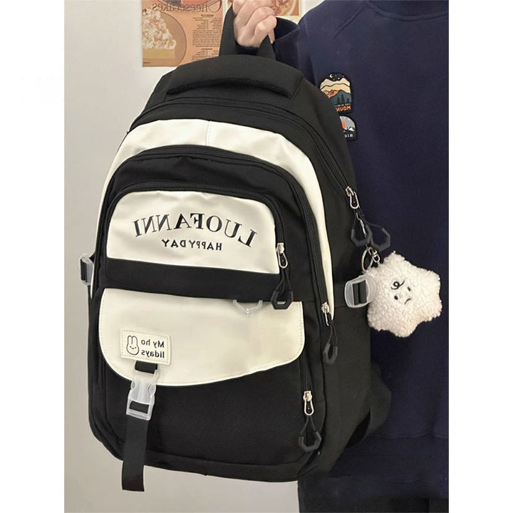 Multi-Compartment Stylish Backpack Bowlift