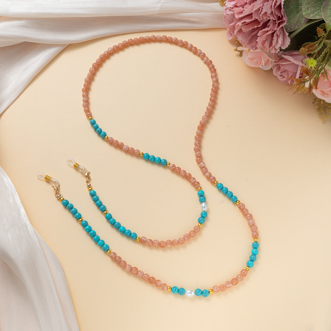 Handcrafted Beaded Eyewear Chain Bowlift