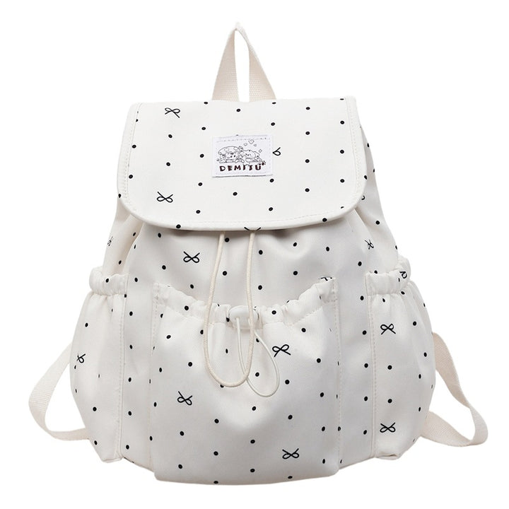 Playful Polka Dot Backpack Bowlift