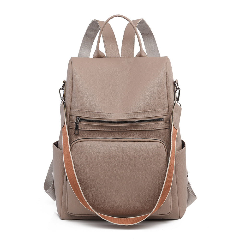 Structured Leather Travel Backpack Bowlift