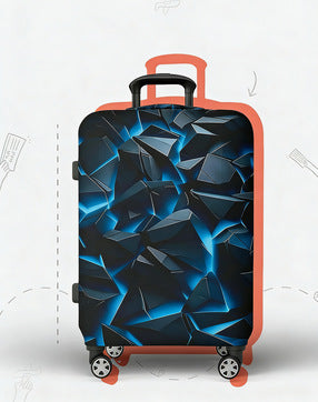 Unisex non-elastic Luggage protective cover with eye-catching design and water-repellent coating Bowlift