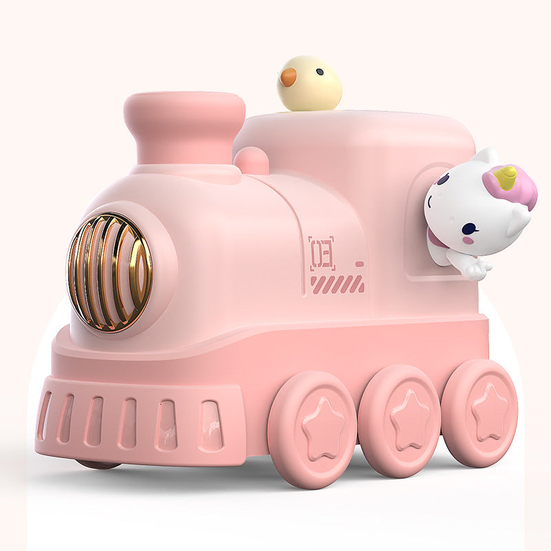 Ladies' toy locomotive with animal characters Bowlift
