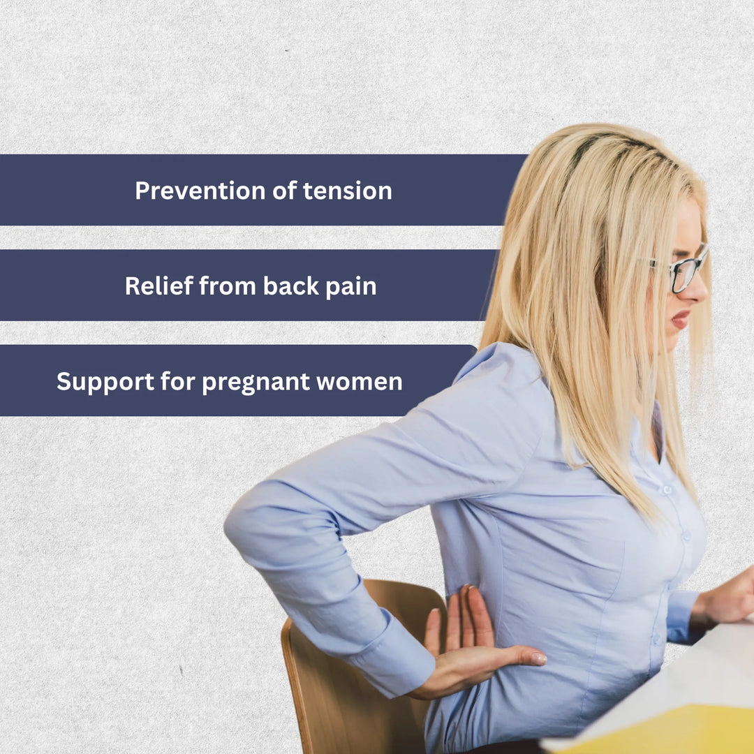 BowLift | Orthopedic Pressure Relief Pillow | Contoured Design for Back and Neck Support at Home or Travel