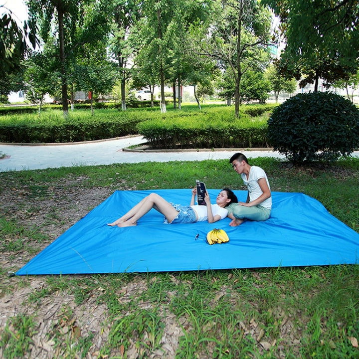 BowLift | Multifunctional Outdoor Waterproof Sunscreen Beach Canopy Tent Sun Protection Pergola (Blue)