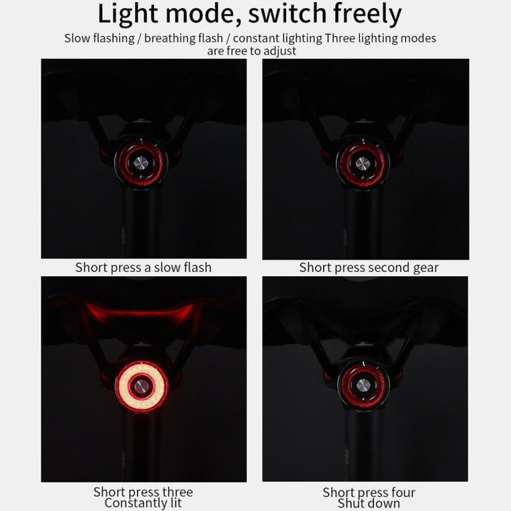 BowLift | Antusi Q5 Bike Tail Light Automatic Brake Induction Lights