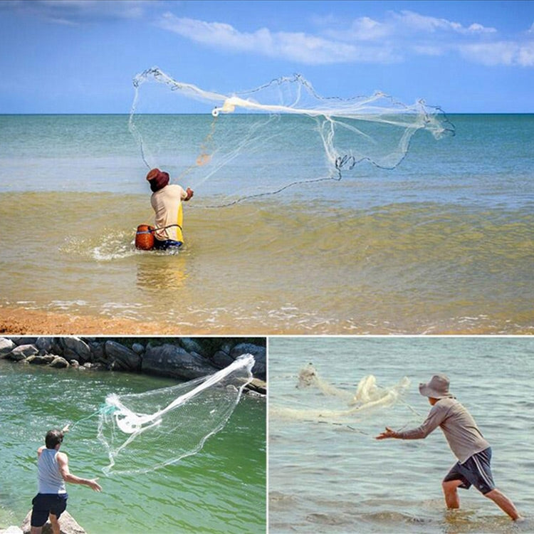 BowLift | 360 Flying Disc Monofilament Fishing Net, Height: 1.8 m