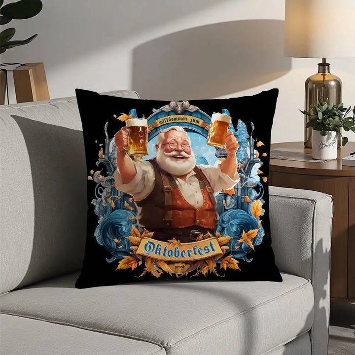BowLift | Oktoberfest Cushion Printing | Decorative Plush Cushion