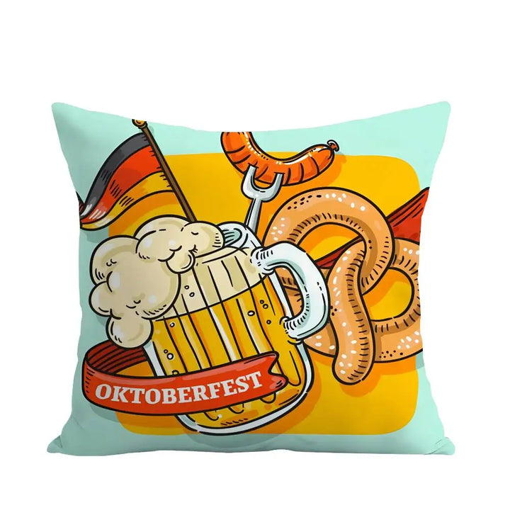 BowLift | Oktoberfest Cushion Printing | Decorative Plush Cushion