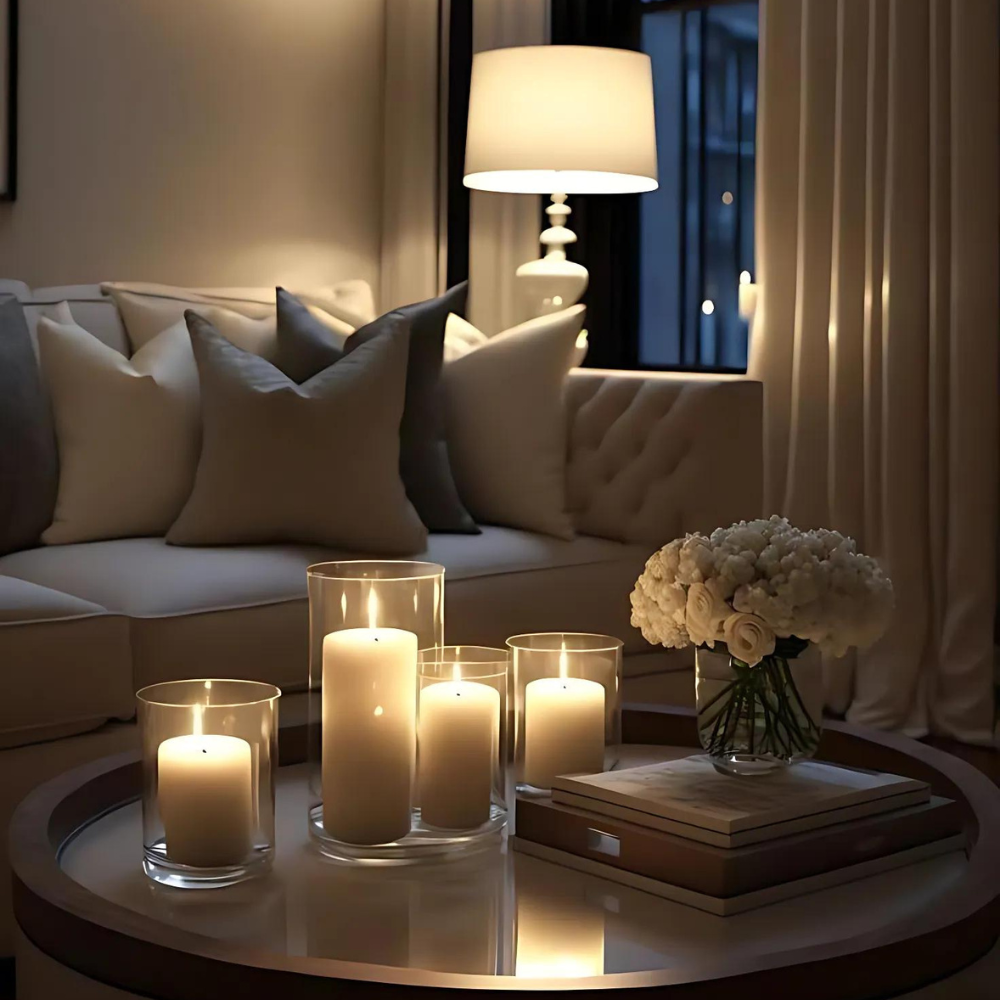 BowLift | LuxeLumen LED Candle Set | Elegant LED candles with remote control for atmospheric ambiance