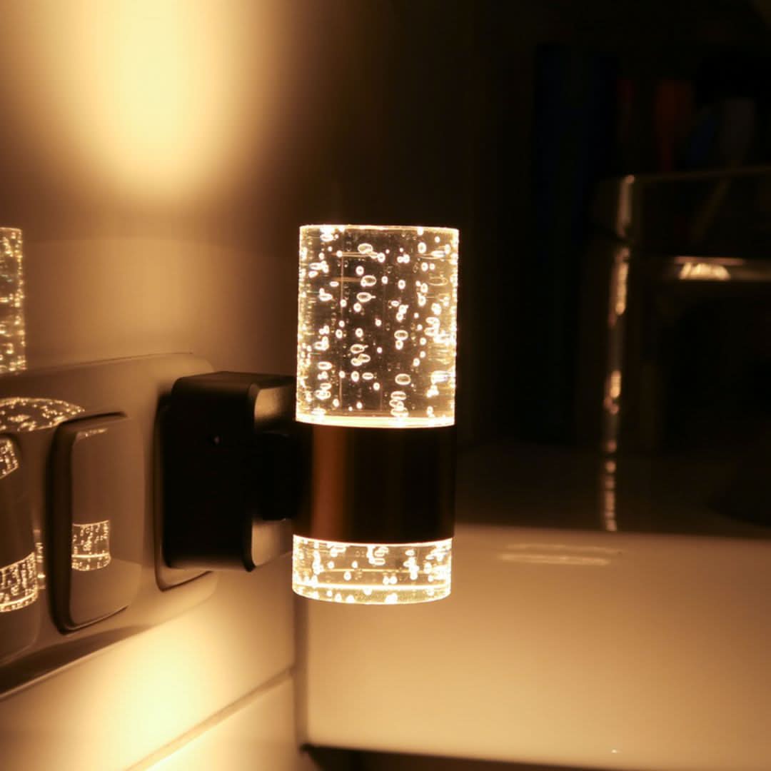 BowLift | LumiKristall Plug-in Wall Lamp with Light Sensor