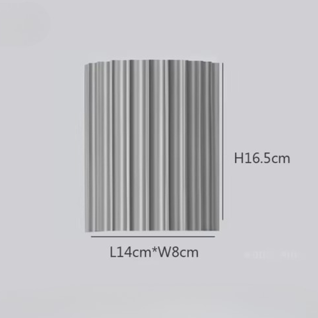 BowLift | ArchiLume | Modern Ribbed Lamp, Wall Light