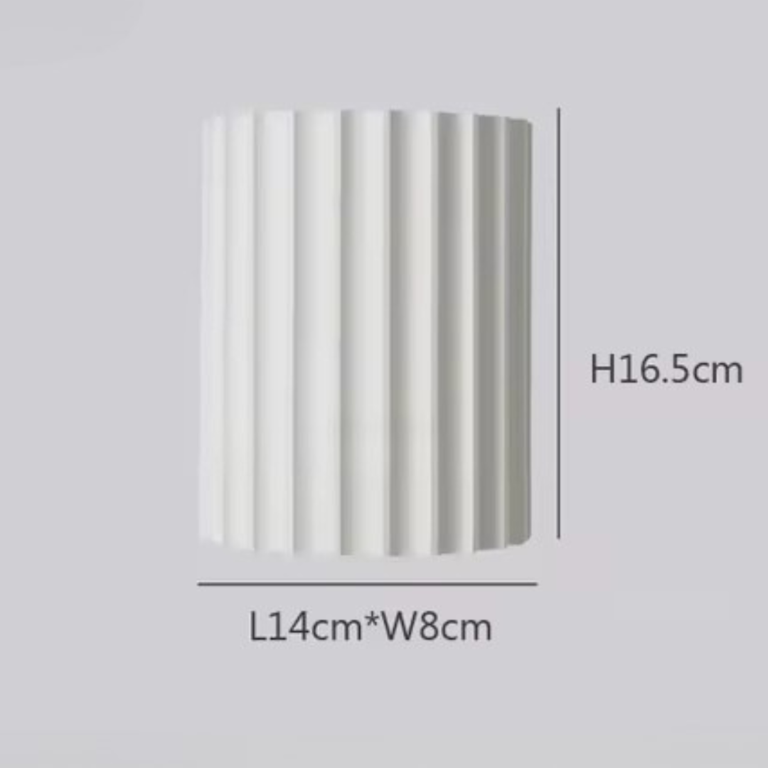 BowLift | ArchiLume | Modern Ribbed Lamp, Wall Light