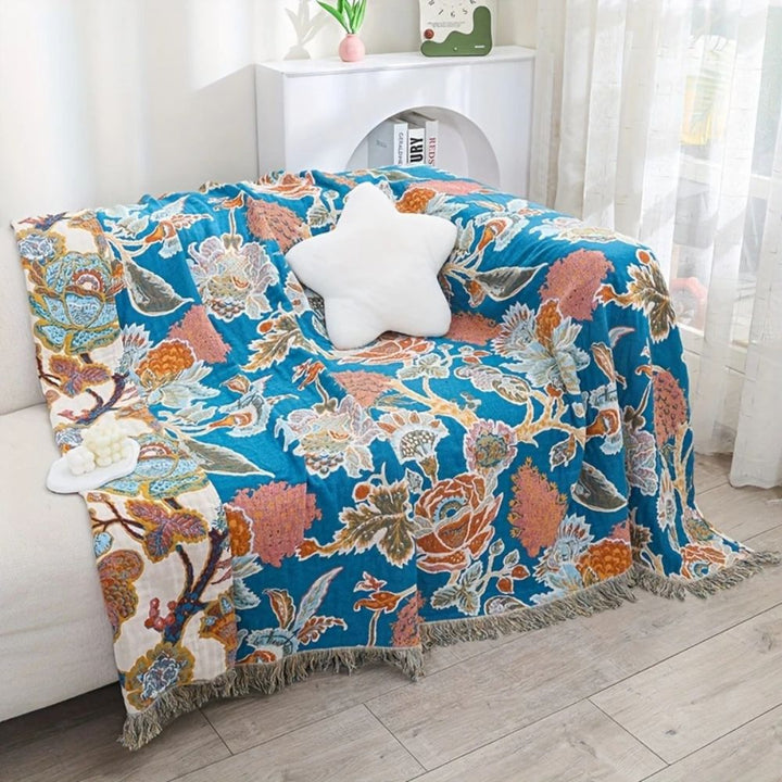 BowLift | Ornamental Garden Cotton Blanket