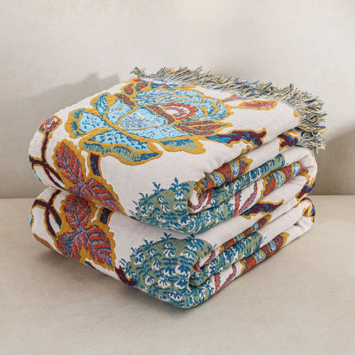 BowLift | Ornamental Garden Cotton Blanket