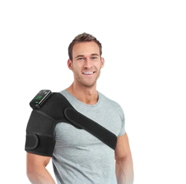 BowLift | LuxuraTherm Luxury Heated Shoulder Brace | Comfortable and effective support for pain relief