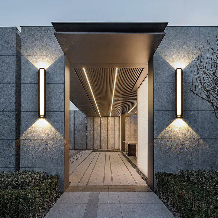 BowLift | Elegant Aluminium Outdoor Wall Light | Waterproof