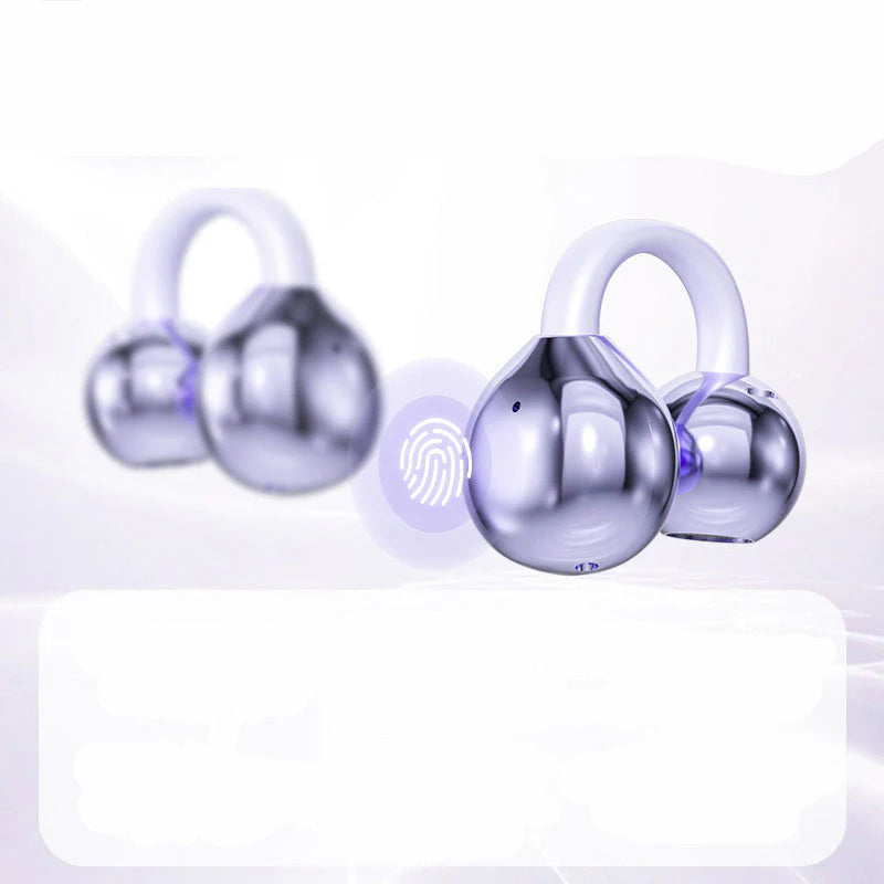 BowLift | LuxoSound Bluetooth Headphones with Ear Clip | Wireless Comfort and Excellent Sound Quality for On the Go