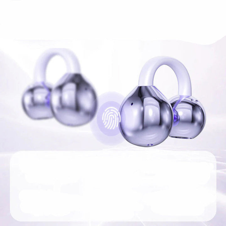 BowLift | LuxoSound Bluetooth Headphones with Ear Clip | Wireless Comfort and Excellent Sound Quality for On the Go