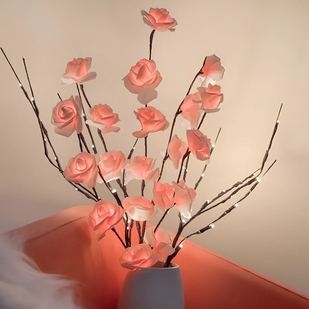 BowLift | LED Lighted Artificial Branch Table Lamp