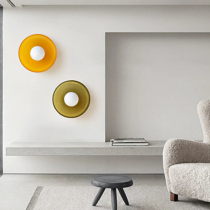 BowLift | Modern round LED ceiling lamp for living room and bedroom