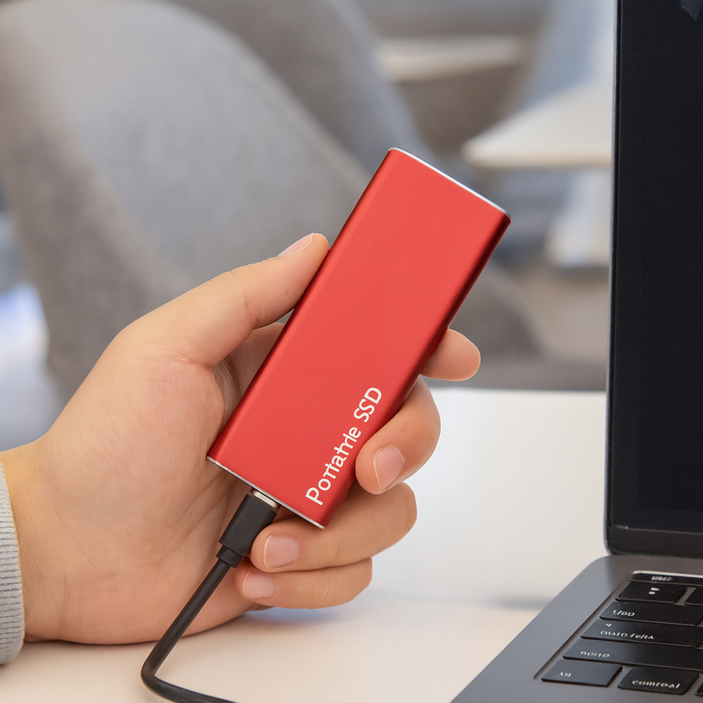 BowLift | Portable External SSD High Speed Aluminum Storage Drive