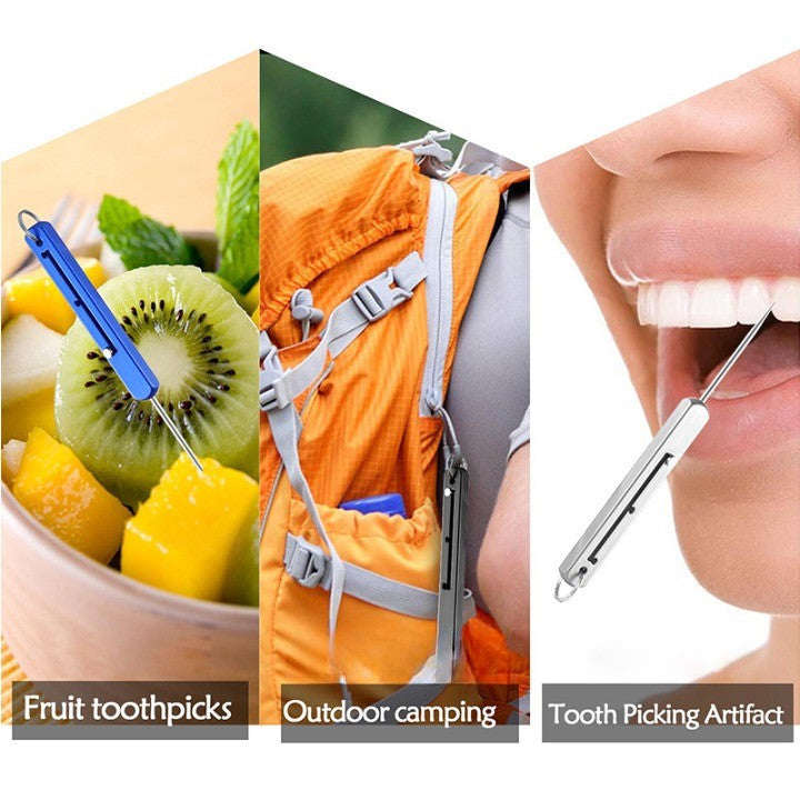 BowLift | Portable High-Strength Titanium Alloy Toothpick