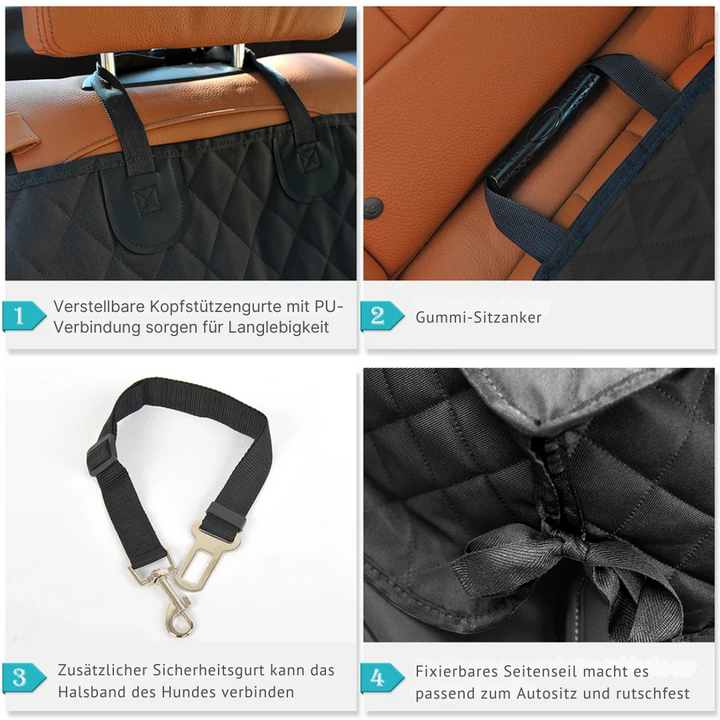 Waterproof dog car seat cover scratch-resistant Bowlift