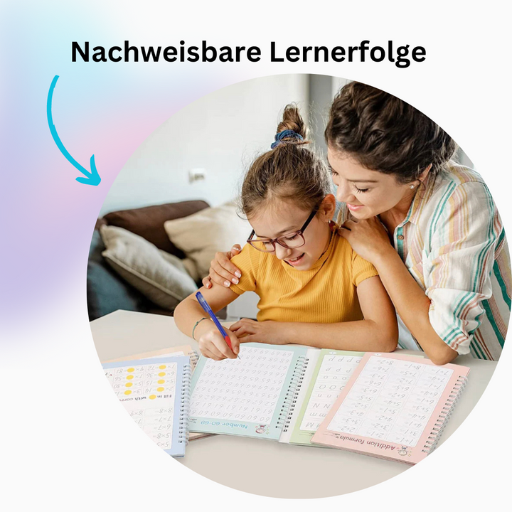 Learning books for children | 4-piece set | Bowlift