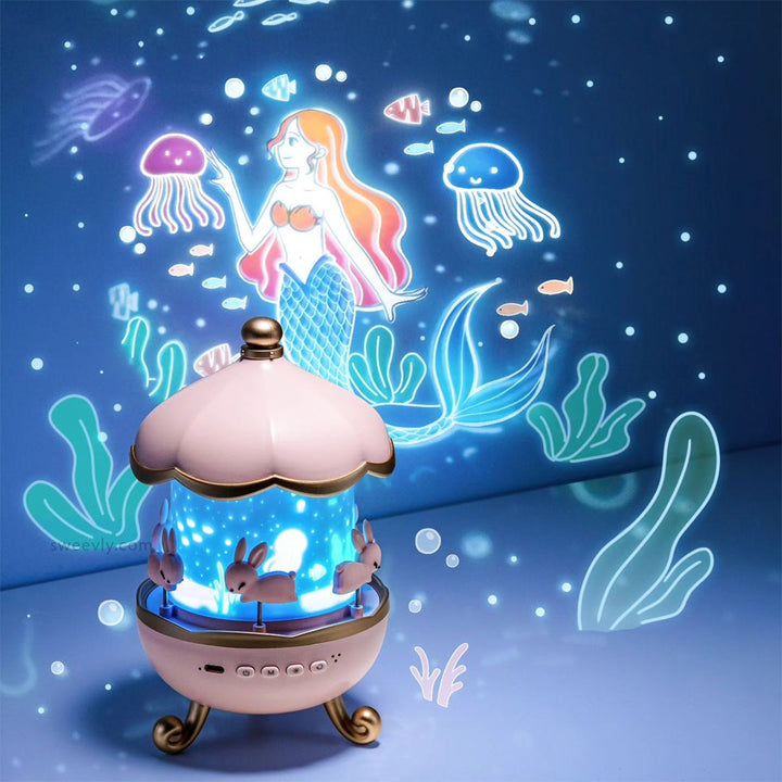 DreamLite - Betoverende Rustgevende Projector voor Slaapkamer Bowlift