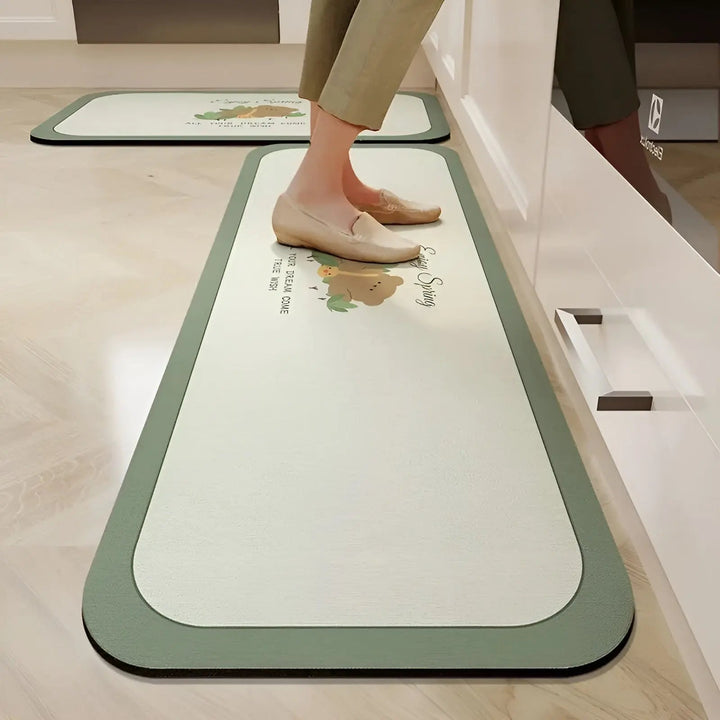 Quick-Drying Super Absorbent Non-Slip Kitchen Mat - SplashEase | Bowlift