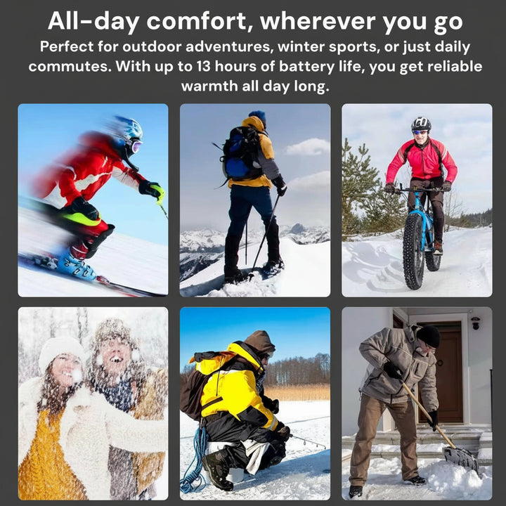 BowLift | Rechargeable Heated Insoles UK – Best Thermal Shoe Inserts for Boots, Work Boots & Everyday Winter Comfort