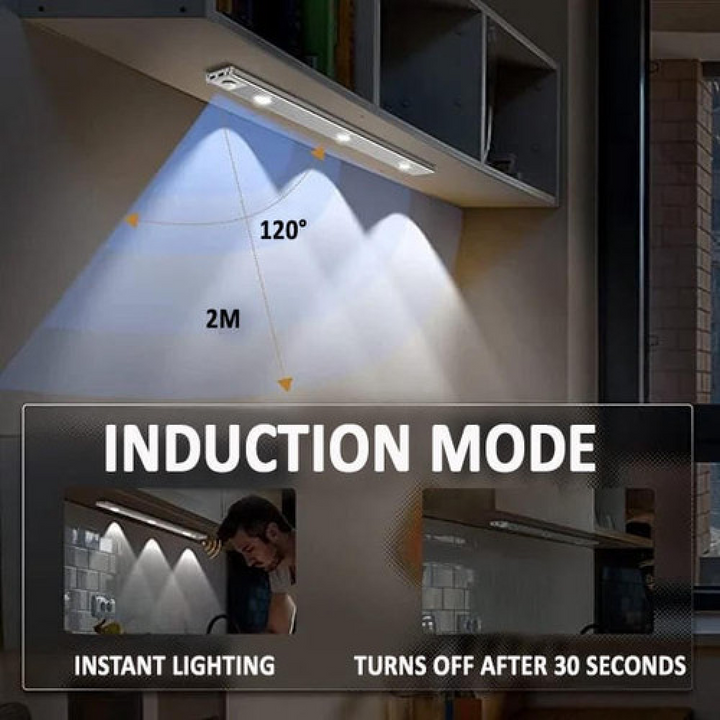 BowLift | Kitchen Cabinets Undershelf Lights Lighting Battery