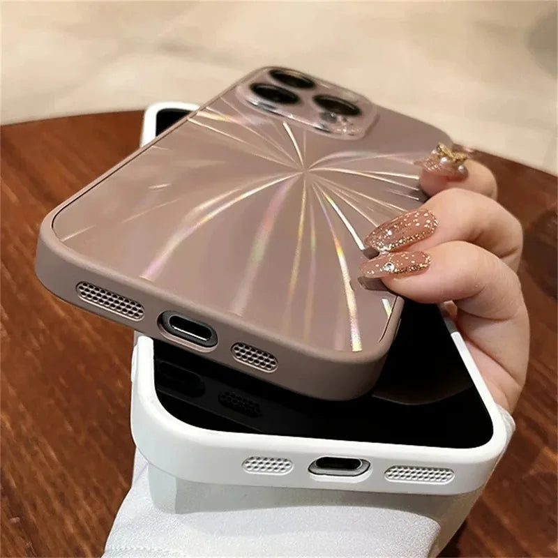 BowLift | Reflective Laser Aurora iPhone Case