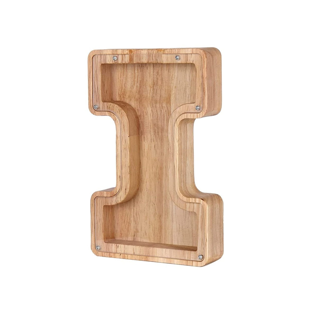BowLift | Wooden Alphabet Piggy Bank - LetterSaver
