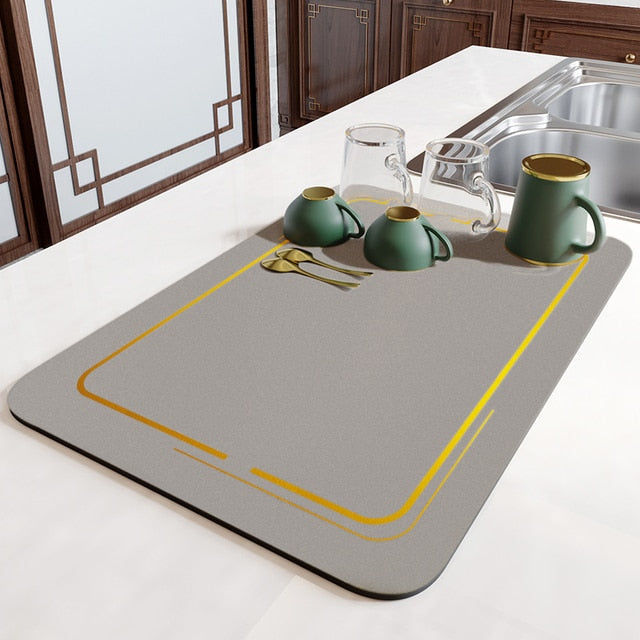 BowLift | Draining Mat | Super absorbent, non-slip & unique design