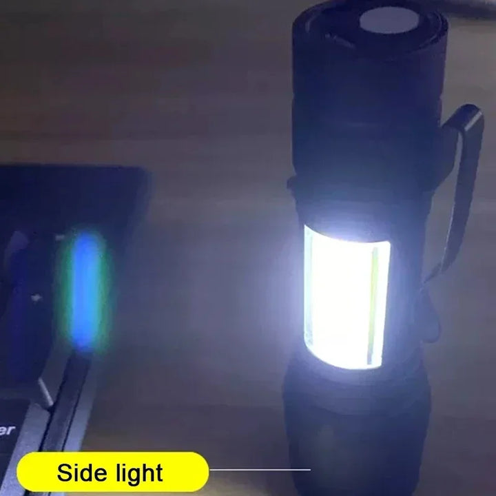 BowLift | Mini Tactical Camping Rechargeable Flashlight