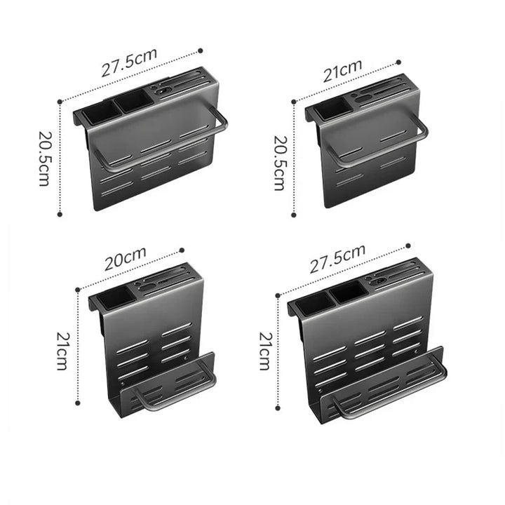 ChefSpace Wall-mounted Knife Holder with Cutting Board Storage – Stainless Steel Bowlift