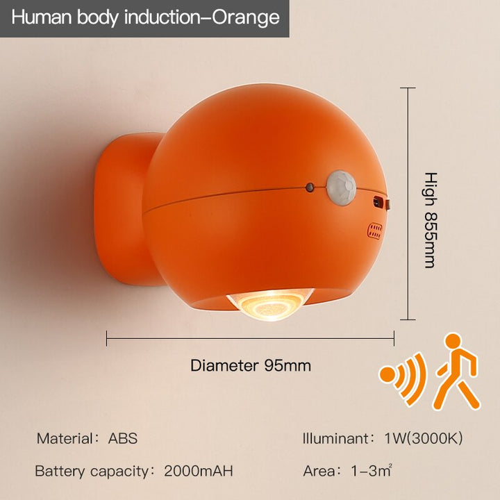 BowLift | Eye Project Motion Sensor Rechargeable Wall Lamp
