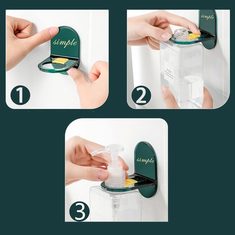 BowLift | Minimal Self-Adhesive Bathroom Bottle Holder