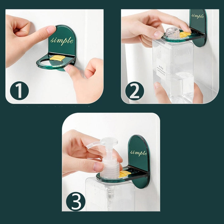 BowLift | Minimal Self-Adhesive Bathroom Bottle Holder