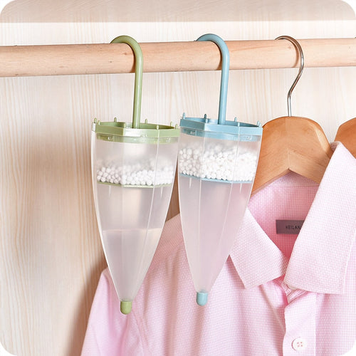BowLift | Practical Umbrella Shape Hanging Closet Dehumidifier